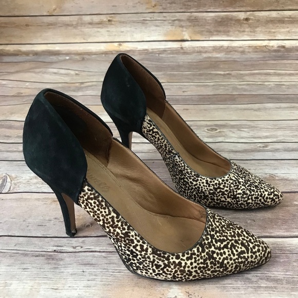 Madewell Shoes - Madewell Suede Pony Hair Animal Print Shoes